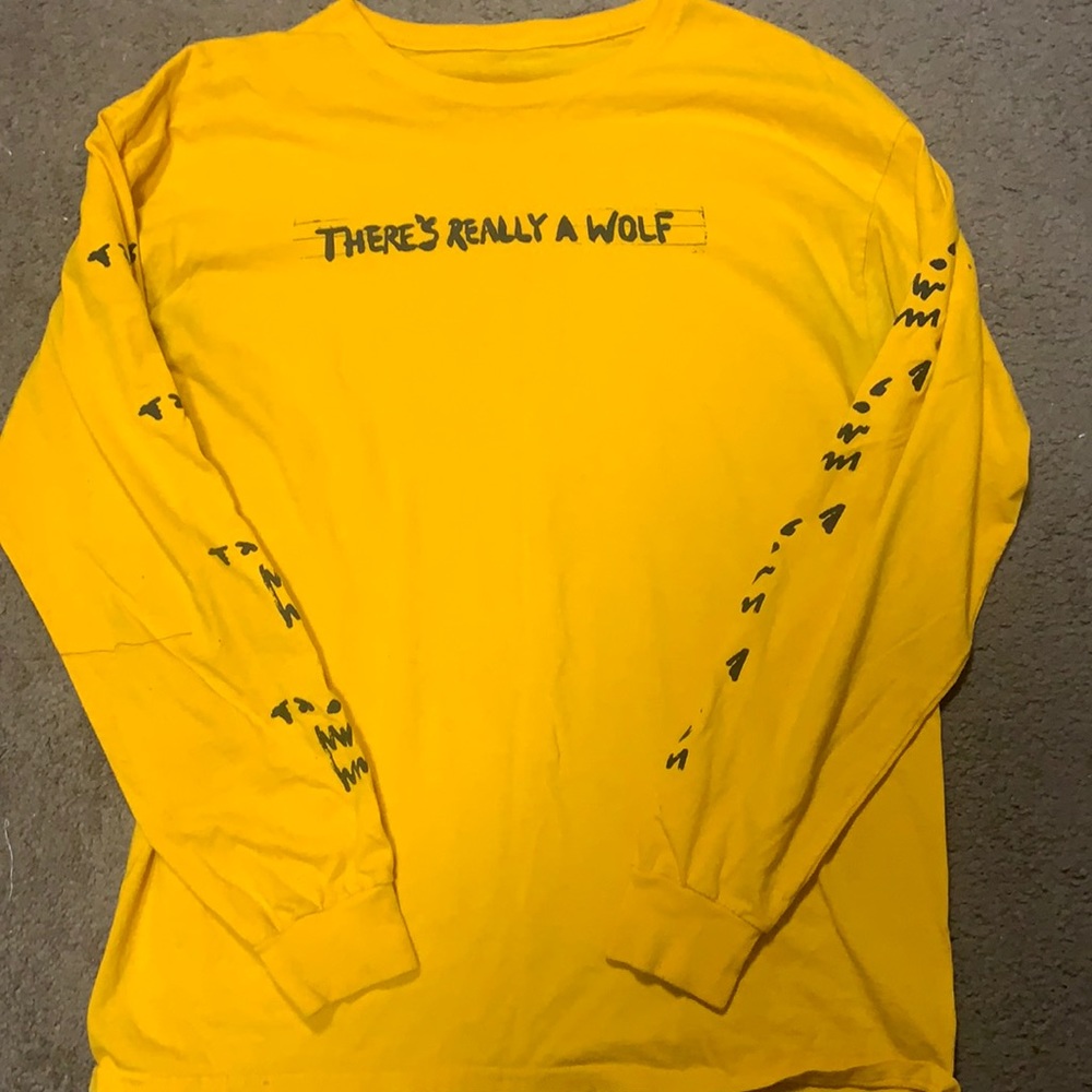 Long Sleeve Russ "There's Really a Wolf" Shirt